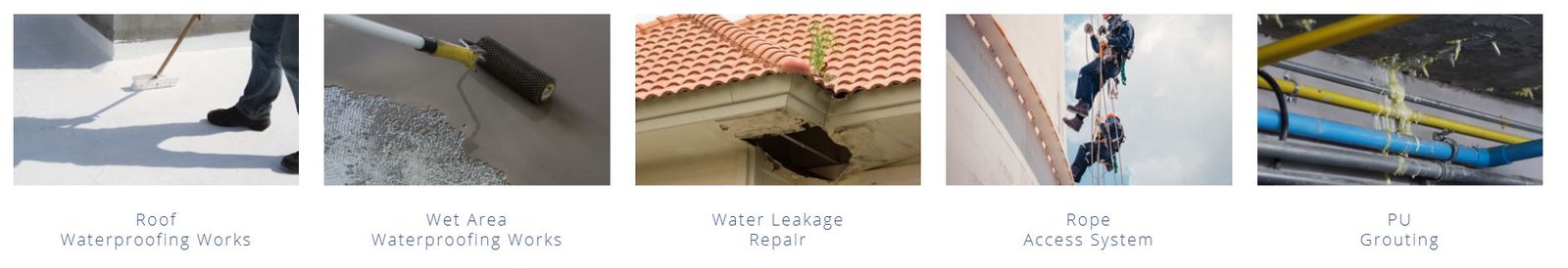 Waterproofing services