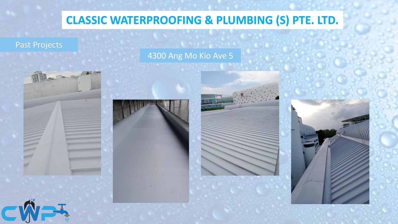 Waterproofing company project references