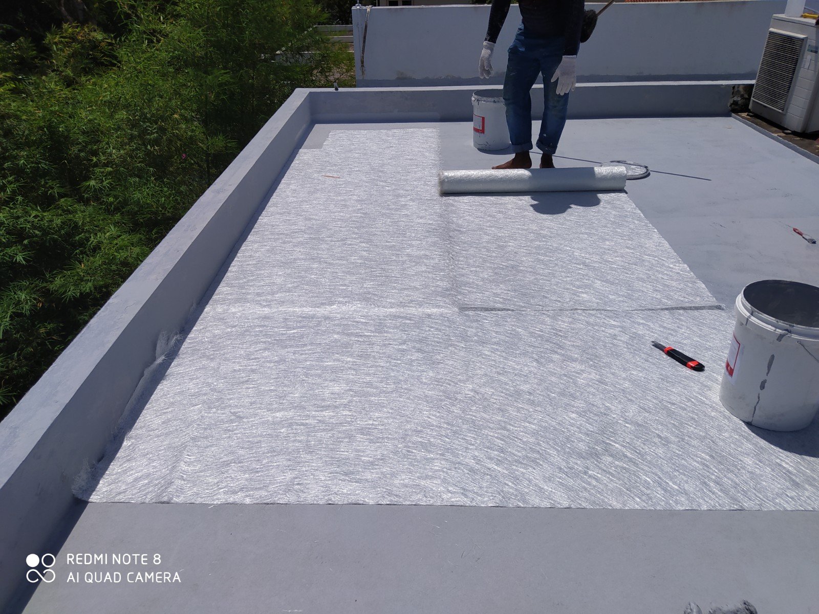 Rc flat roofs