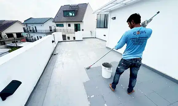 Acrylic waterproofing coating