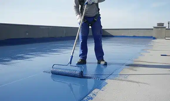 Bituminous membrane waterproofing