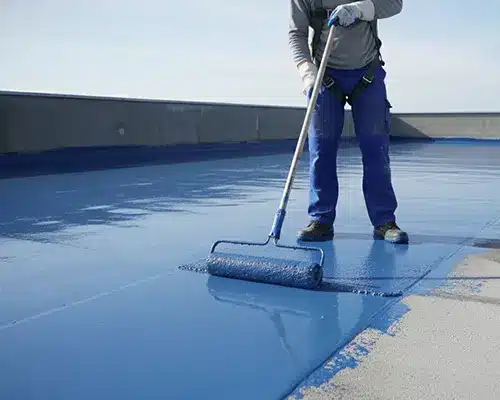 Bituminous membrane waterproofing