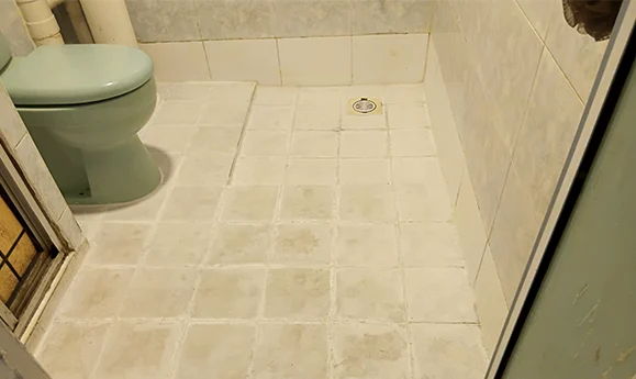 Poor toilet waterproofing installation