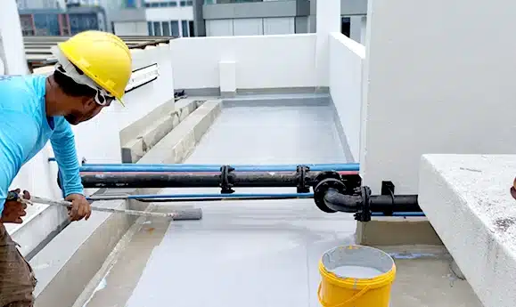 Acrylic roof waterproofing coating