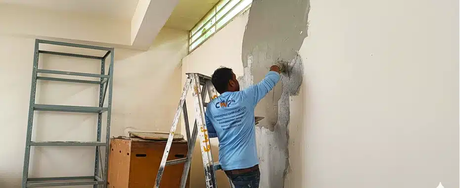 Waterproofing plaster