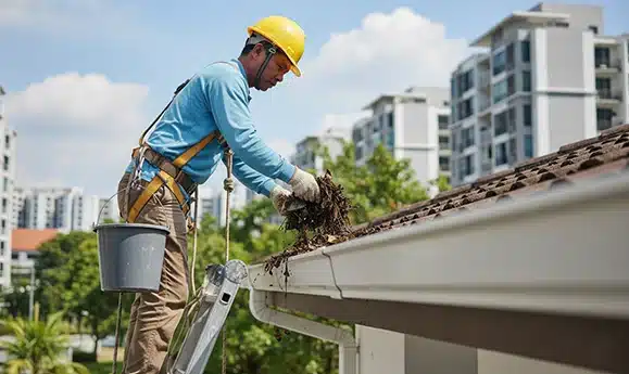 Gutter cleaning