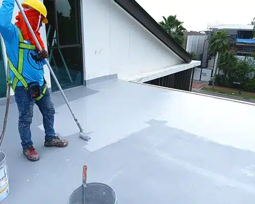 Poor roof waterproofing