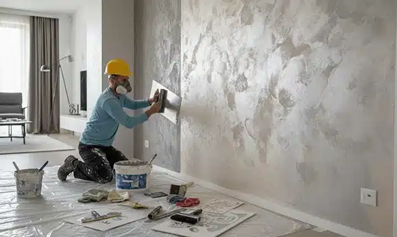 Textured and decorative finishes