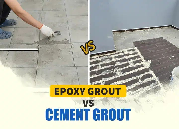 Epoxy grout vs cement grout