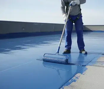 Bituminous membrane waterproofing